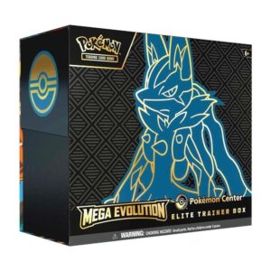 Mega Evolution Pokemon Center Elite Trainer Box (Exclusive) [Mega Lucario] - ME01: Mega Evolution (MEG) ME01: Mega Evolution