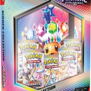 Pokemon Prismatic Evolution Binder Collection (New & Sealed)