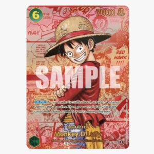 Monkey.D.Luffy (118) (Red Super Alternate Art) - Carrying On His Will (OP13) Carrying On His Will